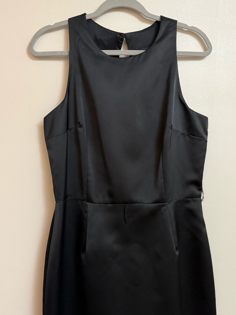 Laundry By Shelli Segal Black Satin Gown - Picture 3 of 8